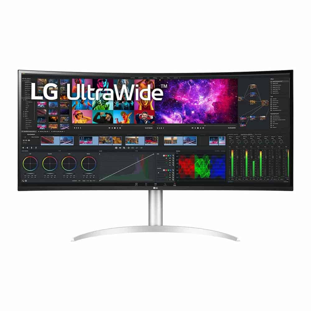 (image for) LG 39.7\" 5K2K Curved FreeSync HDR10 IPS Monitor Thunderbolt4 / USB-C